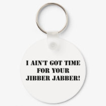 Jibber Jabber Keychain by maidenvoyage Jibber Jabber Keychain