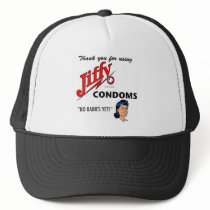 Jiffy Brand Condom Gear! hats