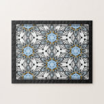 Jig Saw Puzzle - Abstract Repeat Patterns Framed
