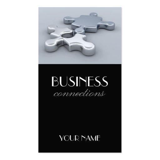 Jigsaw Business Card (front side)