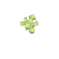 Jigsaw Green Piece T-shirt by floatinglemons Jigsaw Green Piece T-shirt