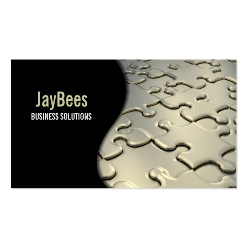 Jigsaw Puzzle Business Card