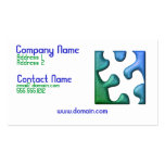Jigsaw Puzzle Piece Business Card