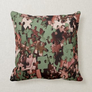 Jigsaw Puzzle Pillow