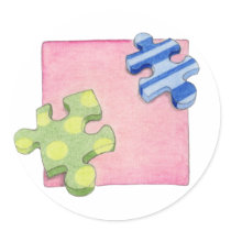Jigsaw Sticker