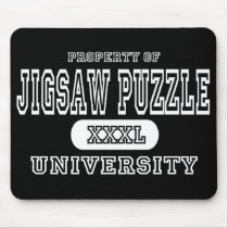 Jigsaw University Dark mousepads by universityshirts Jigsaw University Dark mousepads