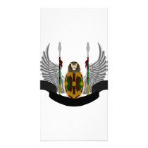 Jikoba Legacy Crest Personalized Photo Card