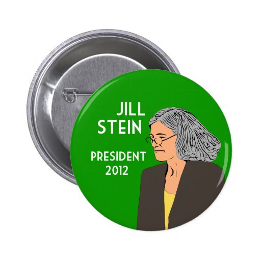 Jill Stein for President 2012 campaign button