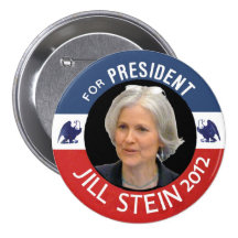 Jill Stein for President 2012 Pinback Button