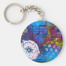 Jill's Flowers Series Detail Keychains