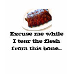 jim, gaffigan, rib, meat, vegetarian, flesh, bone,