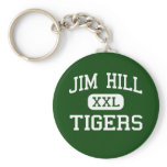 Jim Hill - Tigers - High - Jackson Mississippi keychains