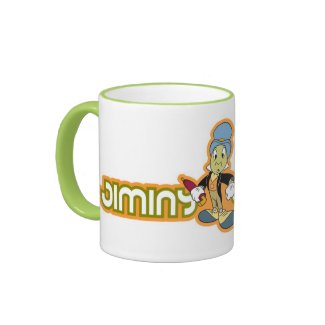 Jiminy Cricket Disney Coffee Mug