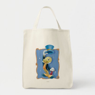 Jiminy Cricket Lifting His Hat bags