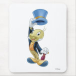 Jiminy Cricket Lifting His Hat Disney Mousepad