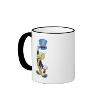 Jiminy Cricket Lifting His Hat Disney mugs