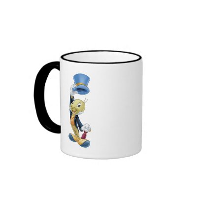 Jiminy Cricket Lifting His Hat Disney mugs