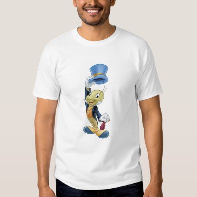 Jiminy Cricket Lifting His Hat Disney T-shirts