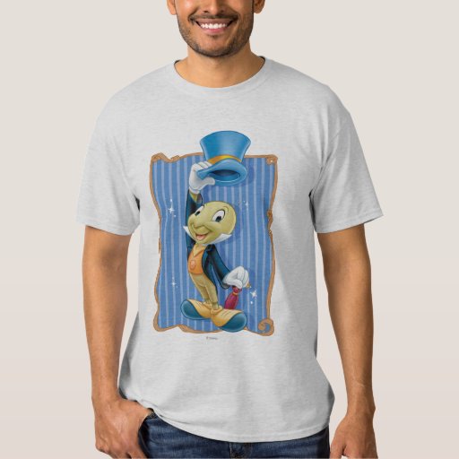 Jiminy Cricket Lifting His Hat TShirt Zazzle