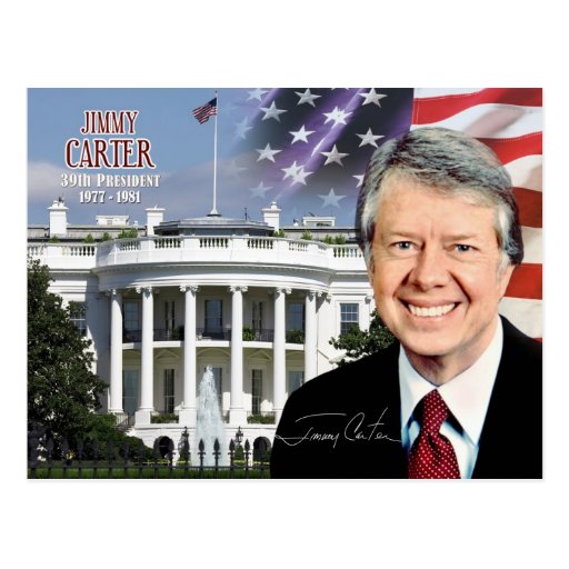 Jimmy Carter 39th President Of The Us Postcard Zazzle
