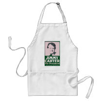 Jimmy Carter Distressed Cut Out Look aprons