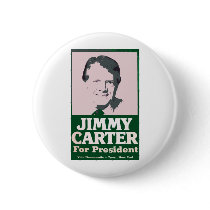 Jimmy Carter Distressed Cut Out Look buttons