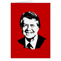 Jimmy Carter Gear Greeting Card
