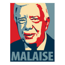 Jimmy Carter - Malaise: OHP Postcard