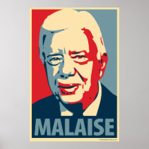 Jimmy Carter - Malaise: OHP Poster
