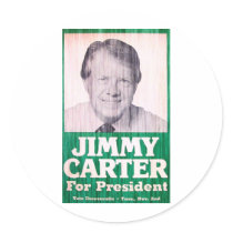 Jimmy Carter Vintage stickers