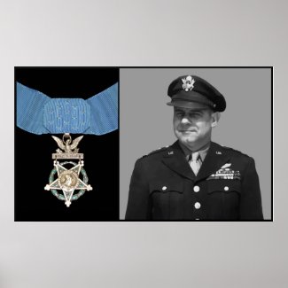 Jimmy Doolittle and The Medal of Honor print