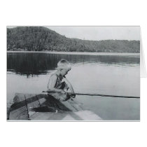 jimmy fishing greeting card