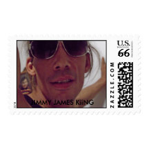 JIMMY JAMES KiiNG OFFICIAL POSTAGE STAMPS