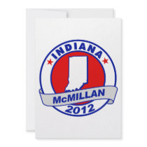 Jimmy McMillan Indiana Personalized Invite