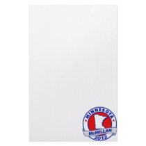 Jimmy McMillan Minnesota Custom Stationery