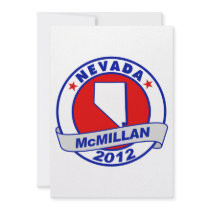 Jimmy McMillan Nevada Custom Invitation