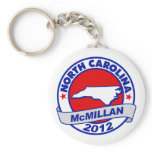Jimmy McMillan North Carolina Keychain