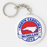 Jimmy McMillan North Carolina Keychain