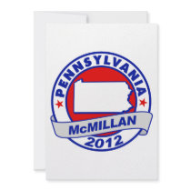 Jimmy McMillan Pennsylvania Personalized Invites