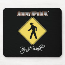 Jimmy NPubliK Black Mousepad