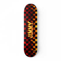 Jimmy skateboard fire and flames design. by skatersollie Jimmy skateboard fire and flames design.