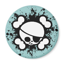 Jimmy Splat Refrigerator Magnet