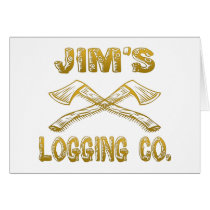 Jim's Logging Company Cards