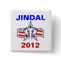 JINDAL 2012 PINBACK BUTTONS