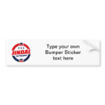 JINDAL FOR PRESIDENT (Republican) Bumper Sticker