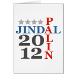 Jindal Palin 2012 Greeting Cards