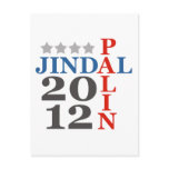 Jindal Palin 2012 postcards