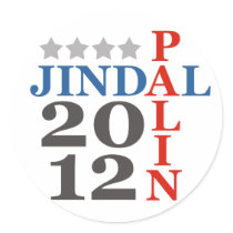 Jindal Palin 2012 stickers