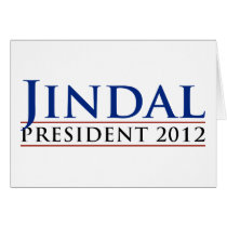 Jindal President 2012 cards