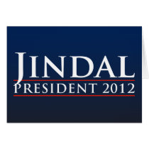 Jindal President 2012 cards